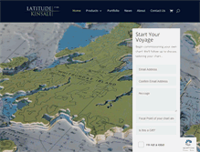 Tablet Screenshot of latitudekinsale.com